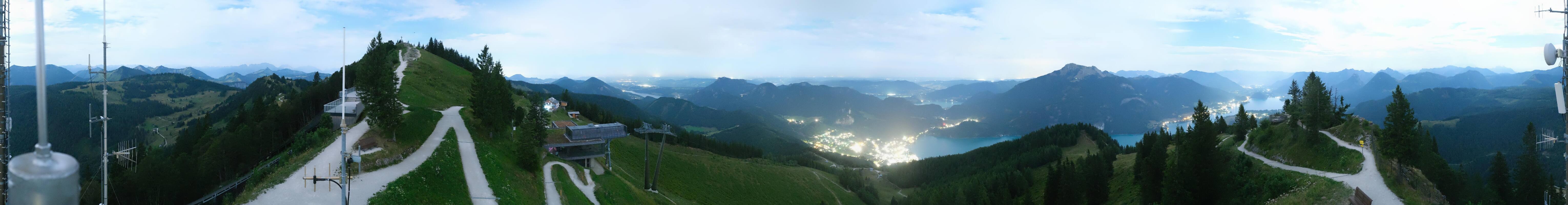 Archived image Webcam Zwölferhorn - Panoramic view