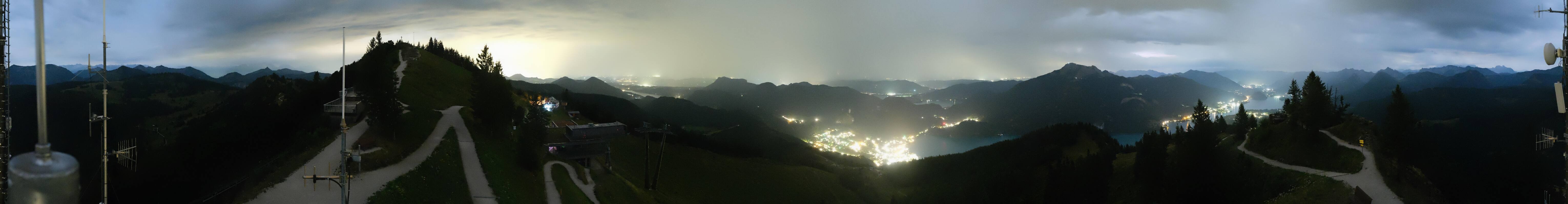 Archiv Foto Webcam Zwölferhorn im Salzkammergut