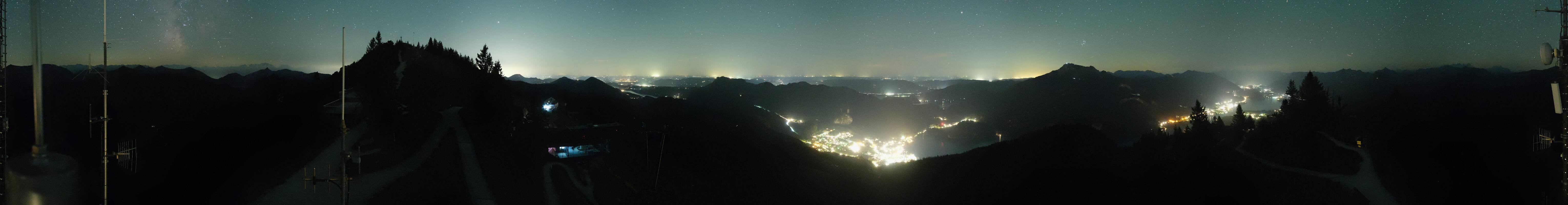 Archiv Foto Webcam Zwölferhorn im Salzkammergut
