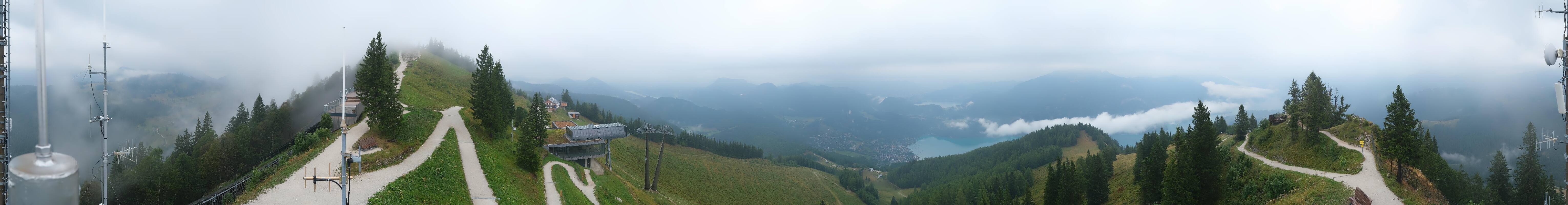 Archiv Foto Webcam Zwölferhorn im Salzkammergut