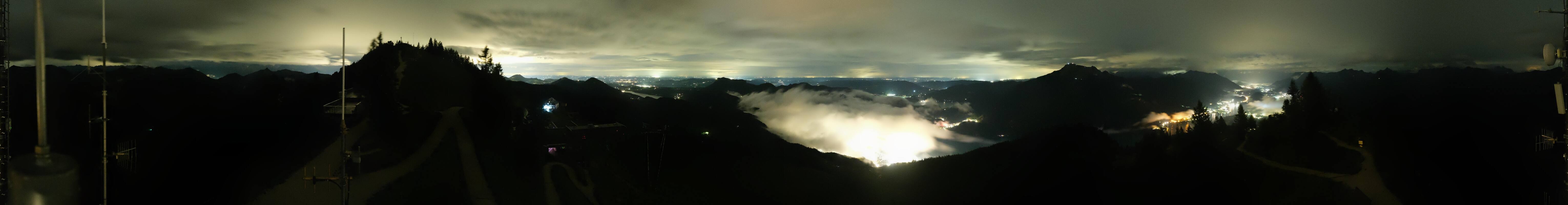 Archiv Foto Webcam Zwölferhorn im Salzkammergut