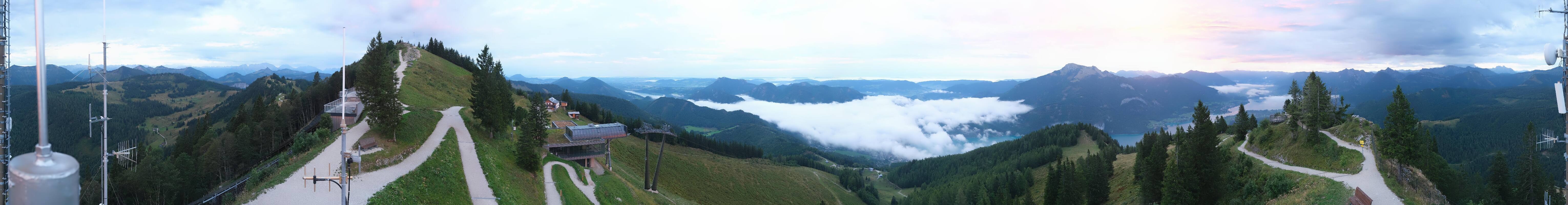 Archived image Webcam Zwölferhorn - Panoramic view