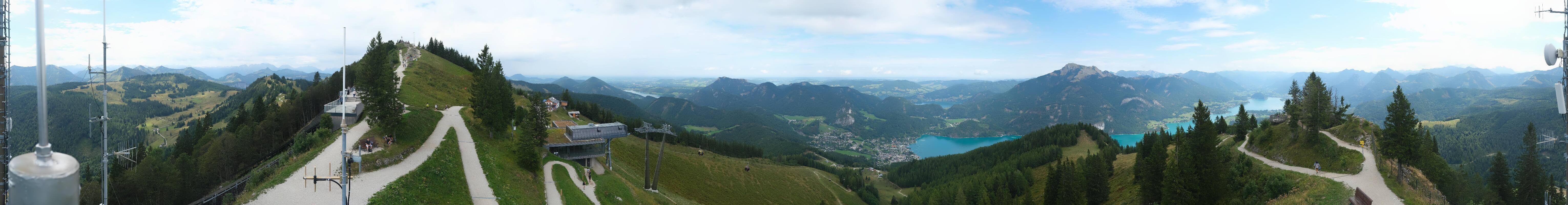 Archived image Webcam Zwölferhorn - Panoramic view