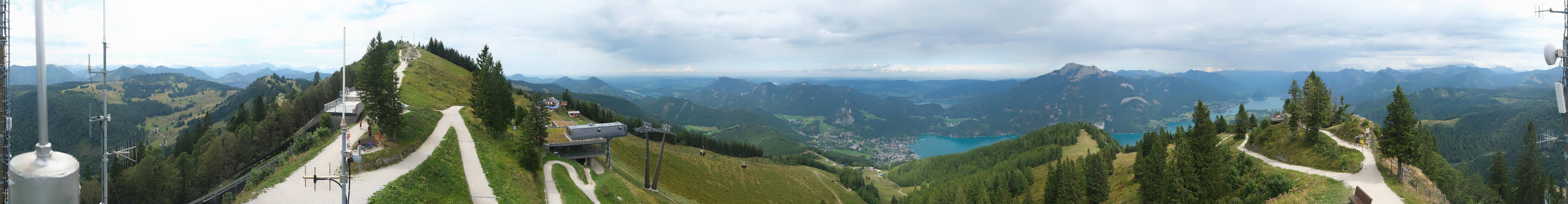 Archived image Webcam Zwölferhorn - Panoramic view