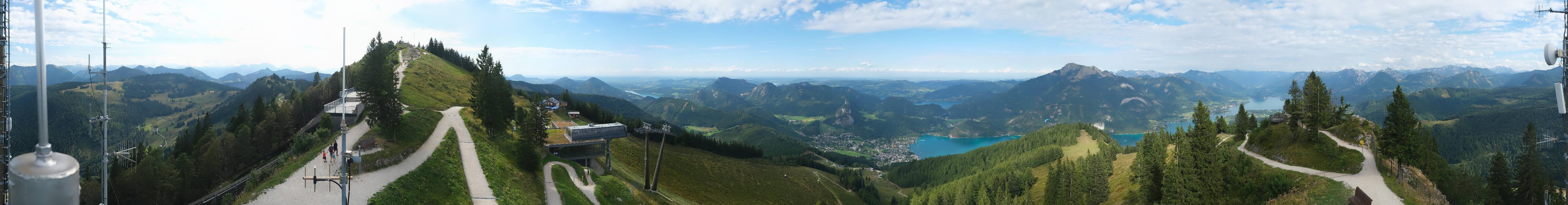 Archived image Webcam Zwölferhorn - Panoramic view