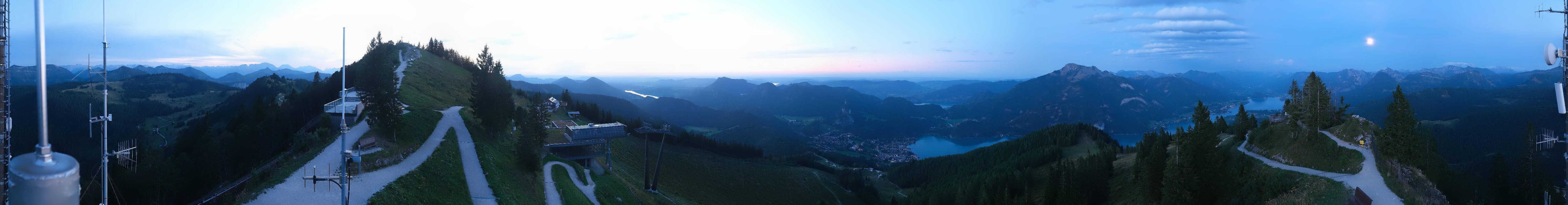 Archived image Webcam Zwölferhorn - Panoramic view