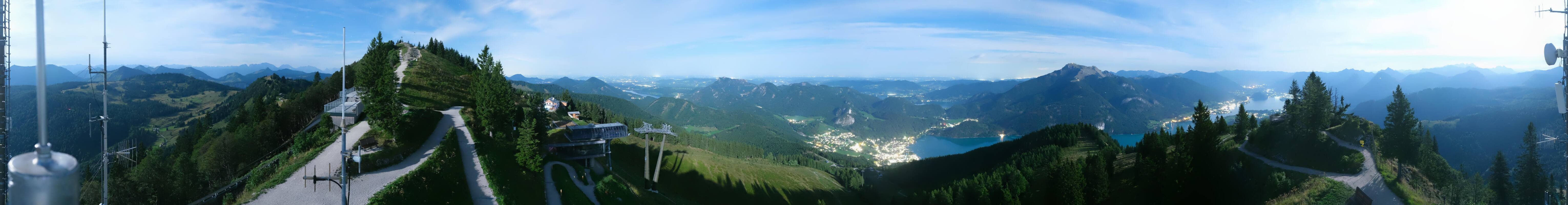 Archived image Webcam Zwölferhorn - Panoramic view
