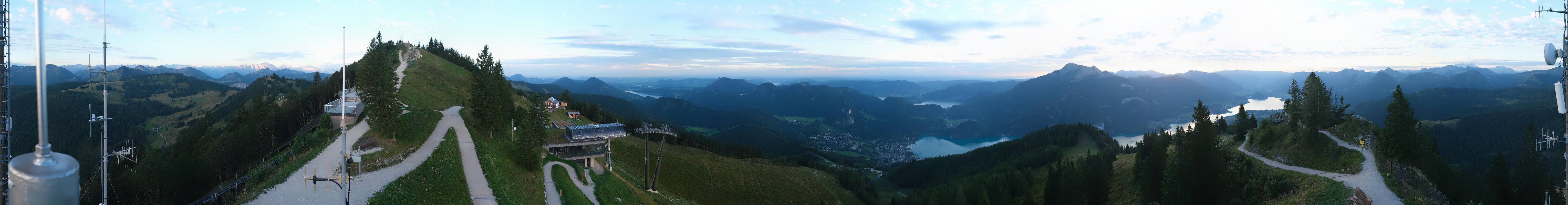 Archiv Foto Webcam Zwölferhorn im Salzkammergut