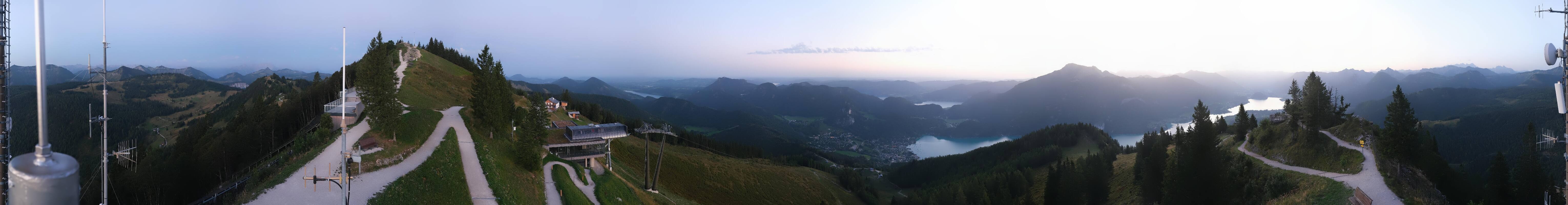 Archiv Foto Webcam Zwölferhorn im Salzkammergut