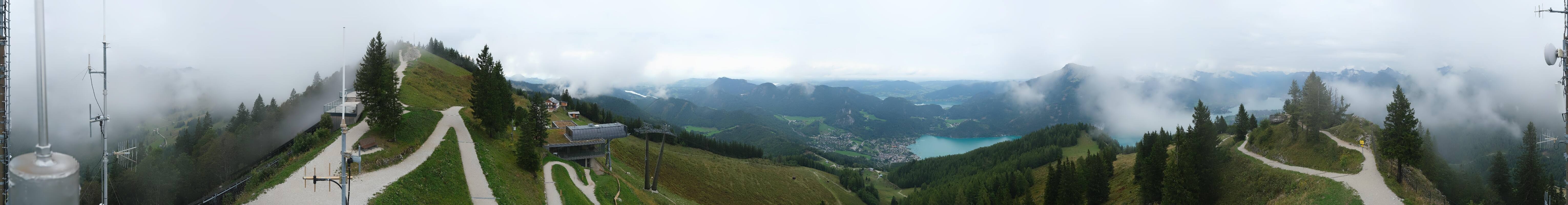 Archived image Webcam Zwölferhorn - Panoramic view