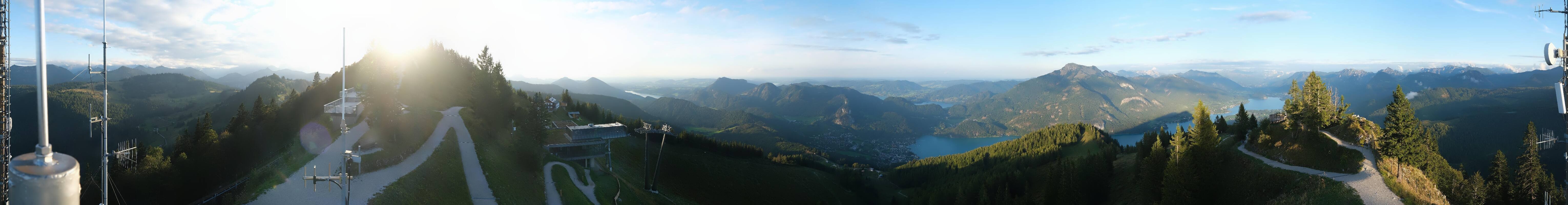 Archived image Webcam Zwölferhorn - Panoramic view
