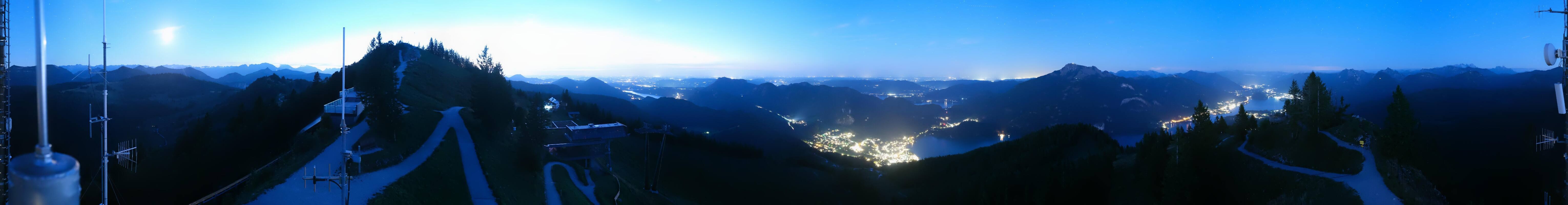 Archived image Webcam Zwölferhorn - Panoramic view