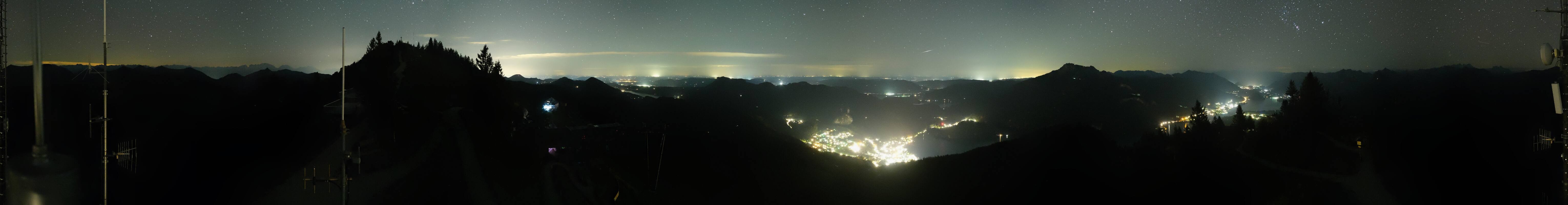Archiv Foto Webcam Zwölferhorn im Salzkammergut