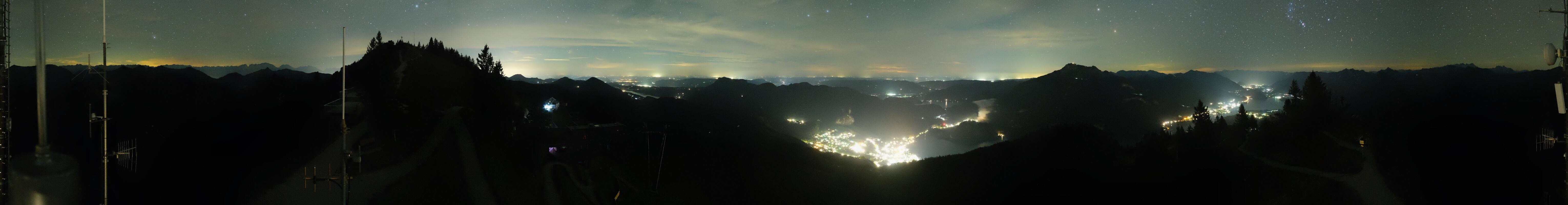 Archiv Foto Webcam Zwölferhorn im Salzkammergut