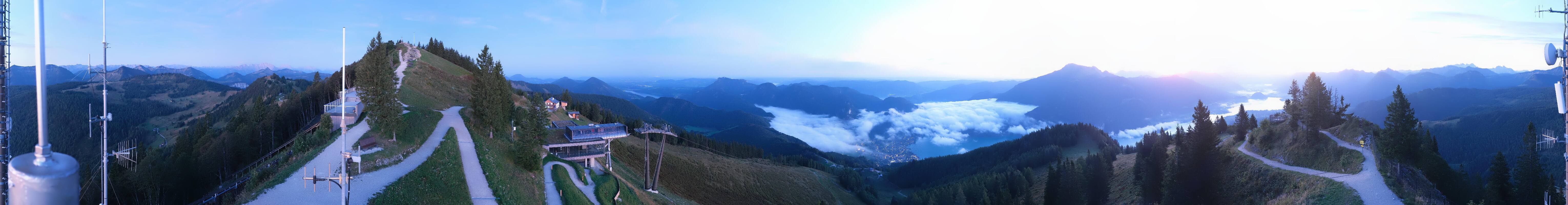 Archiv Foto Webcam Zwölferhorn im Salzkammergut
