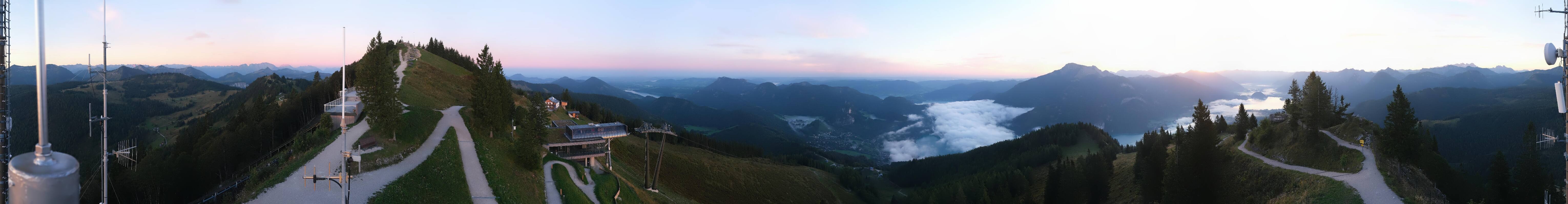 Archiv Foto Webcam Zwölferhorn im Salzkammergut