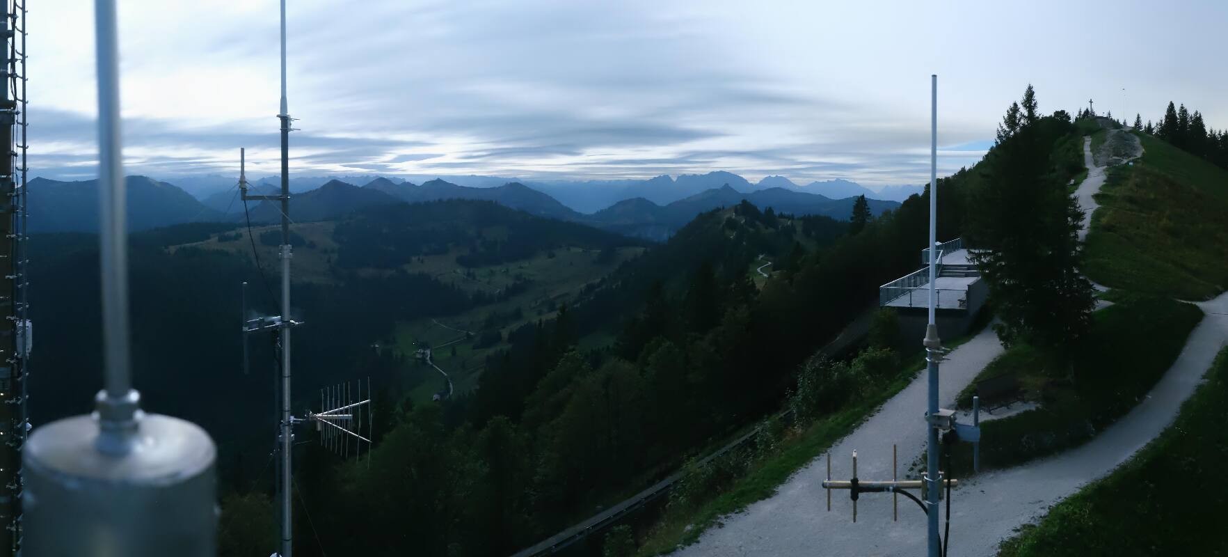 Archiv Foto Webcam Zwölferhorn im Salzkammergut