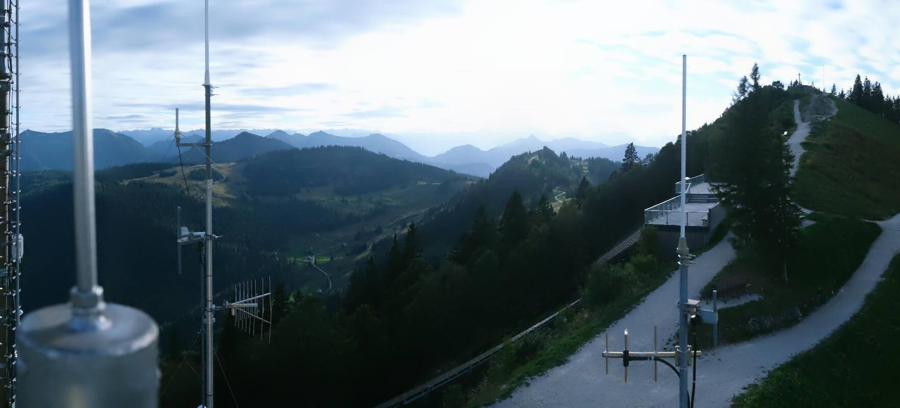 Archiv Foto Webcam Zwölferhorn im Salzkammergut