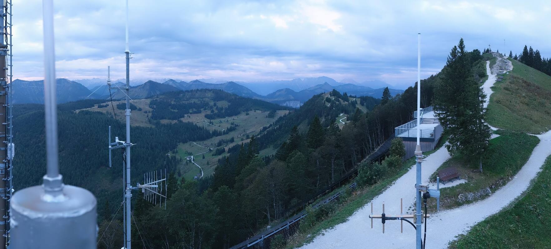 Archiv Foto Webcam Zwölferhorn im Salzkammergut