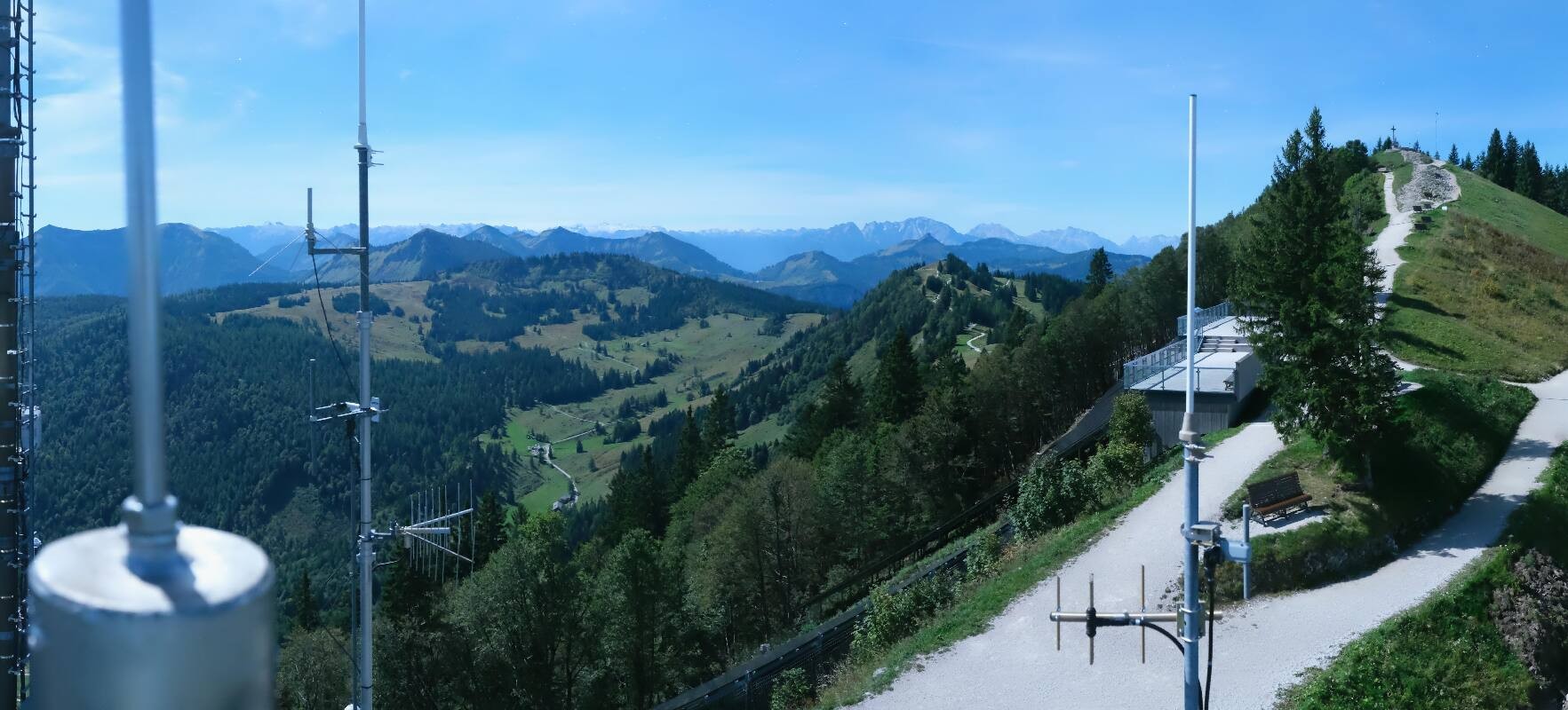 Archiv Foto Webcam Zwölferhorn im Salzkammergut