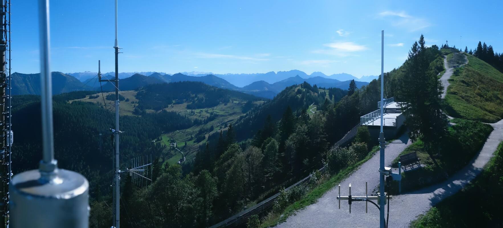 Archiv Foto Webcam Zwölferhorn im Salzkammergut