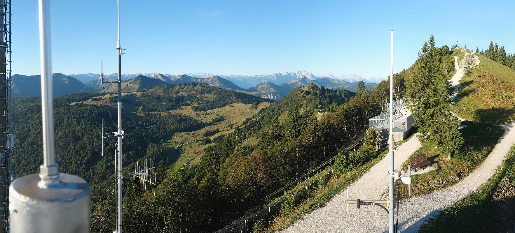 Archiv Foto Webcam Zwölferhorn im Salzkammergut