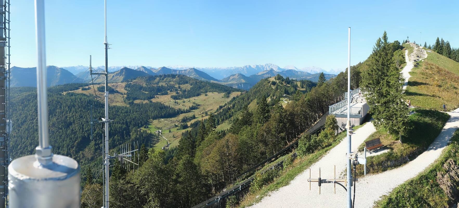 Archiv Foto Webcam Zwölferhorn im Salzkammergut