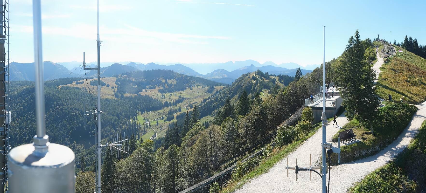 Archiv Foto Webcam Zwölferhorn im Salzkammergut