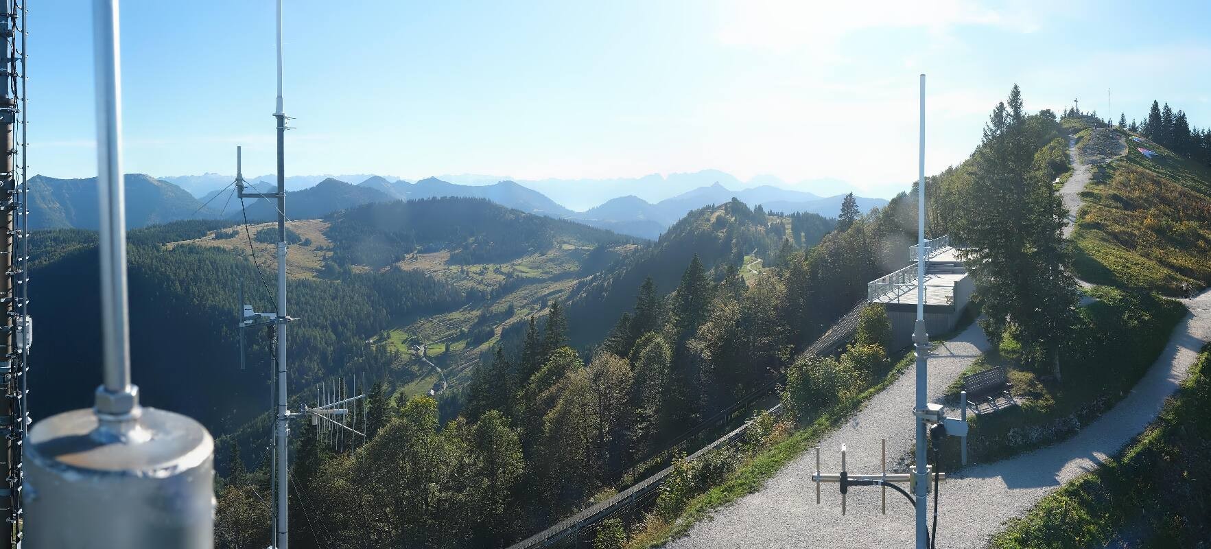 Archiv Foto Webcam Zwölferhorn im Salzkammergut