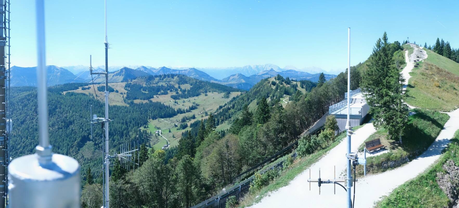 Archiv Foto Webcam Zwölferhorn im Salzkammergut