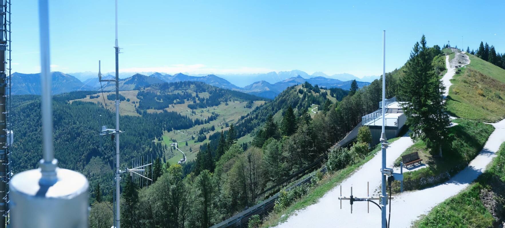 Archiv Foto Webcam Zwölferhorn im Salzkammergut