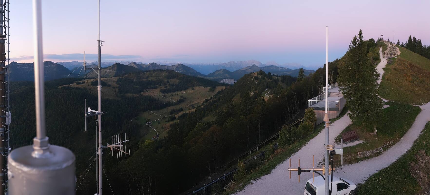 Archiv Foto Webcam Zwölferhorn im Salzkammergut
