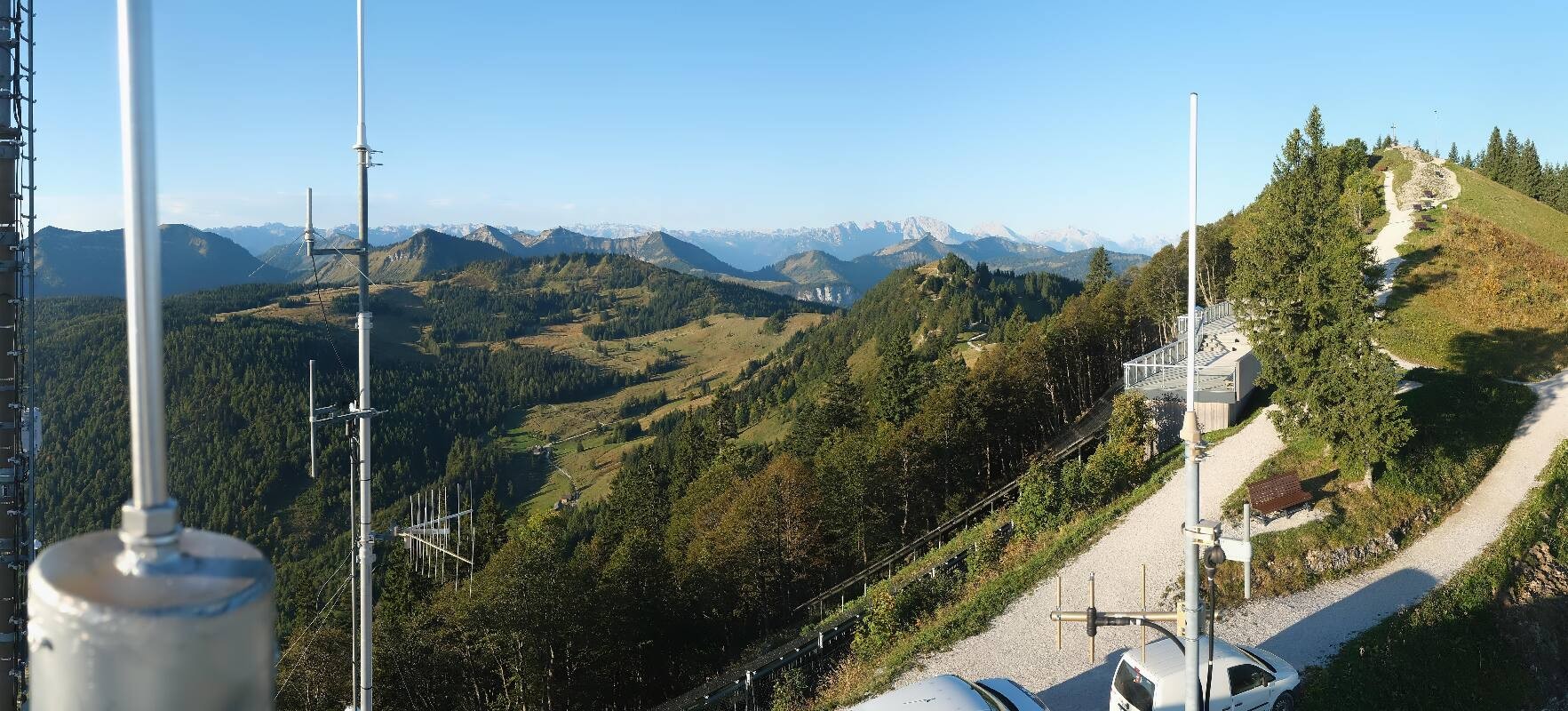 Archiv Foto Webcam Zwölferhorn im Salzkammergut