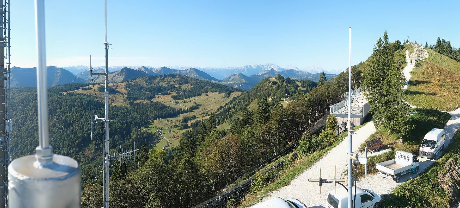 Archiv Foto Webcam Zwölferhorn im Salzkammergut