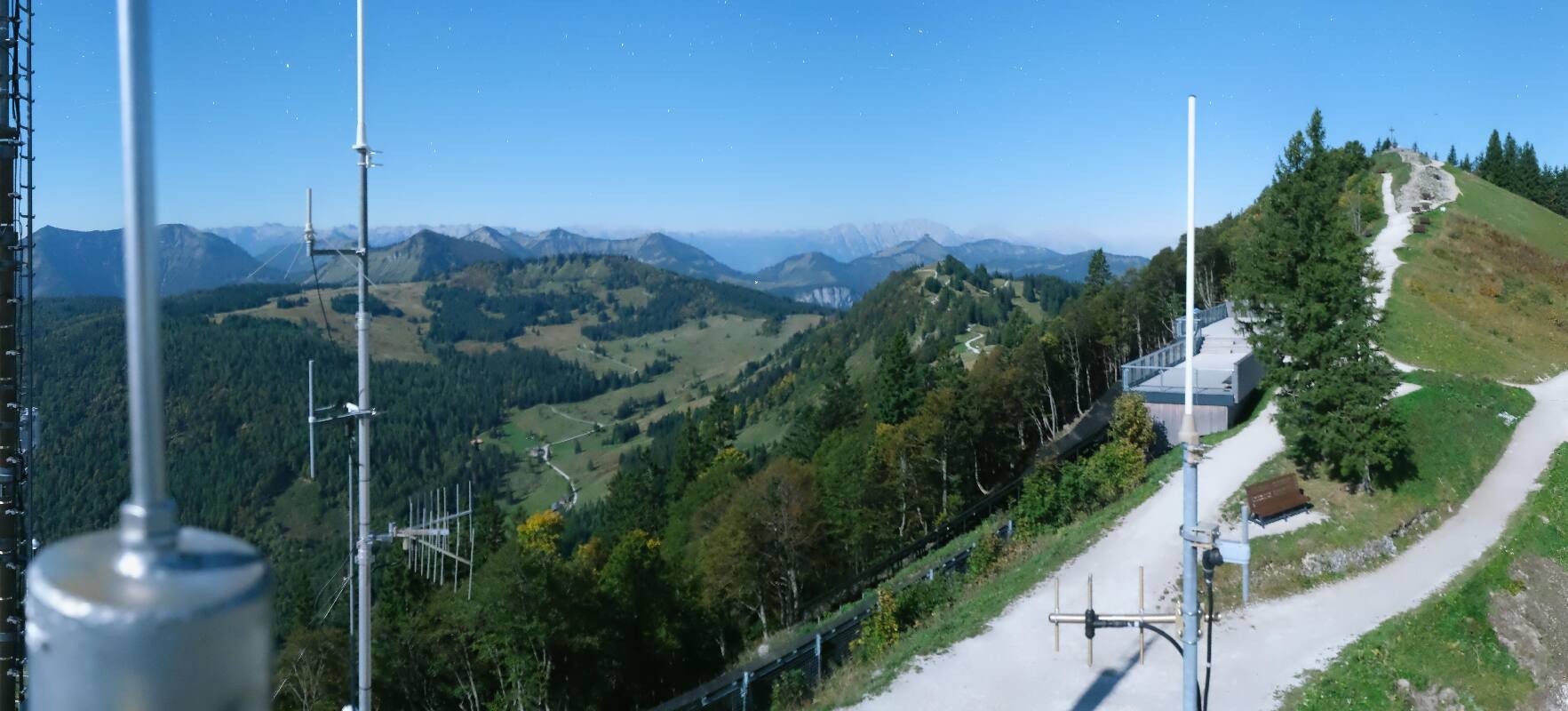 Archiv Foto Webcam Zwölferhorn im Salzkammergut