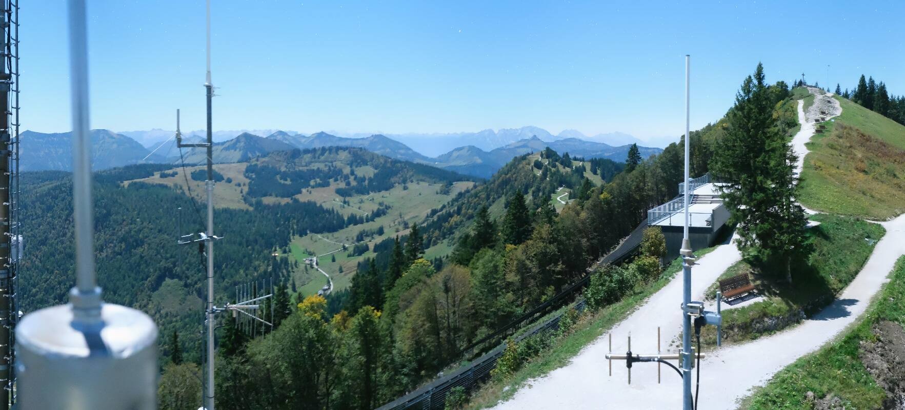 Archiv Foto Webcam Zwölferhorn im Salzkammergut