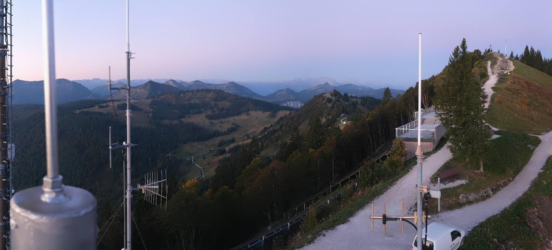 Archiv Foto Webcam Zwölferhorn im Salzkammergut