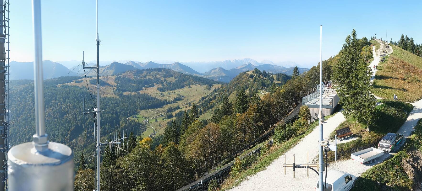 Archiv Foto Webcam Zwölferhorn im Salzkammergut