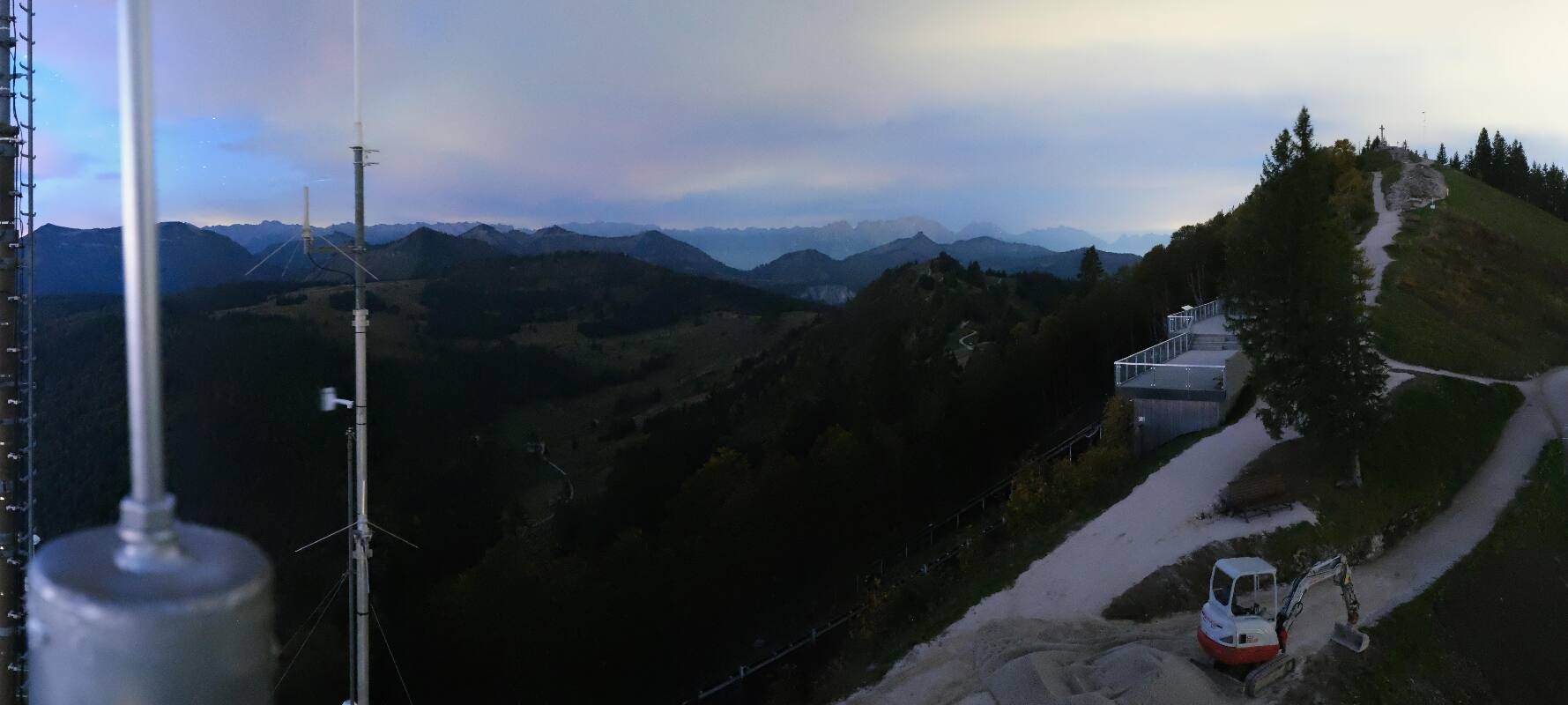 Archiv Foto Webcam Zwölferhorn im Salzkammergut