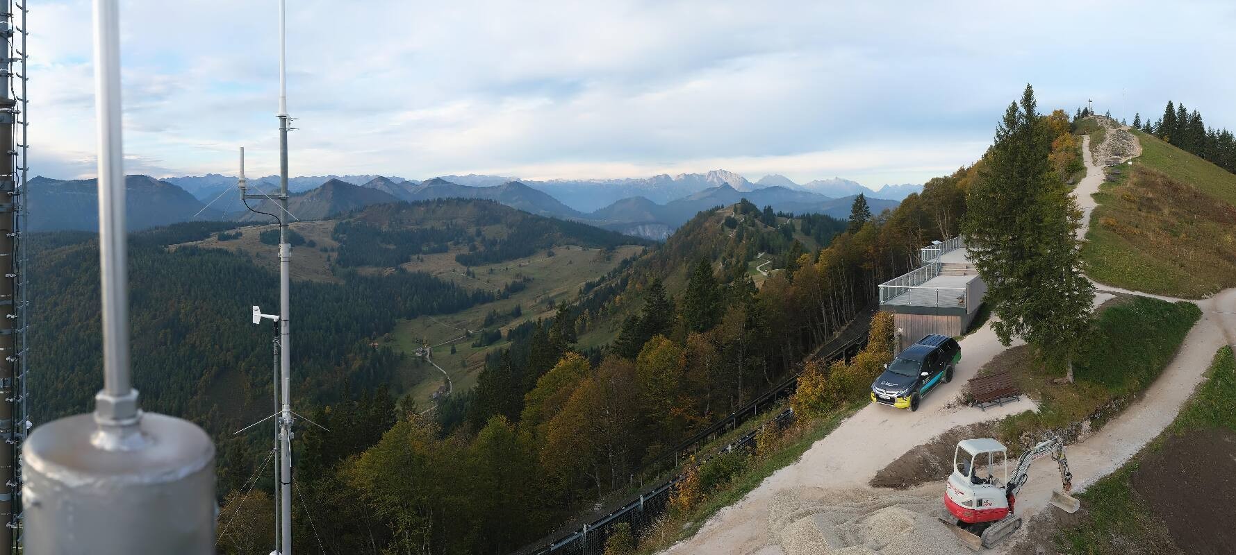 Archiv Foto Webcam Zwölferhorn im Salzkammergut