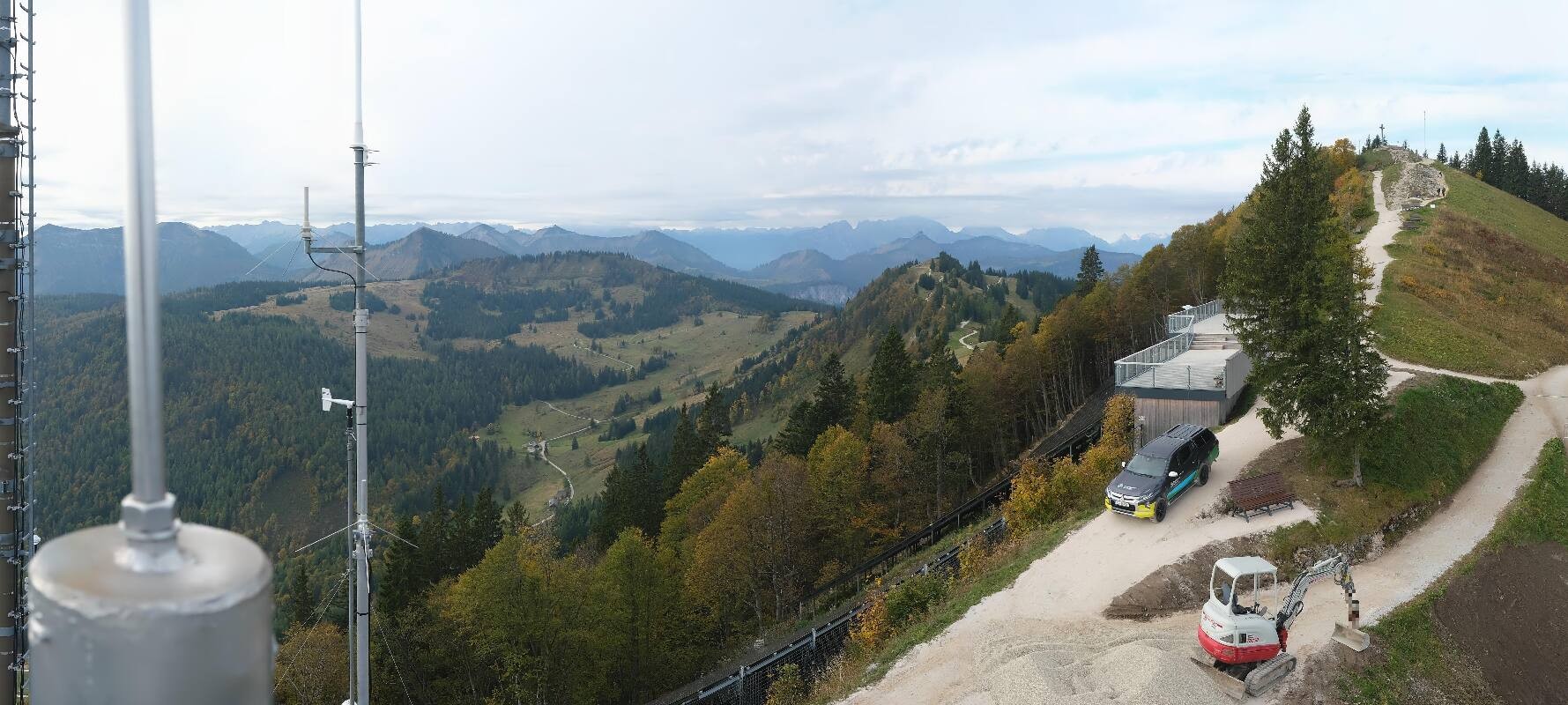 Archiv Foto Webcam Zwölferhorn im Salzkammergut