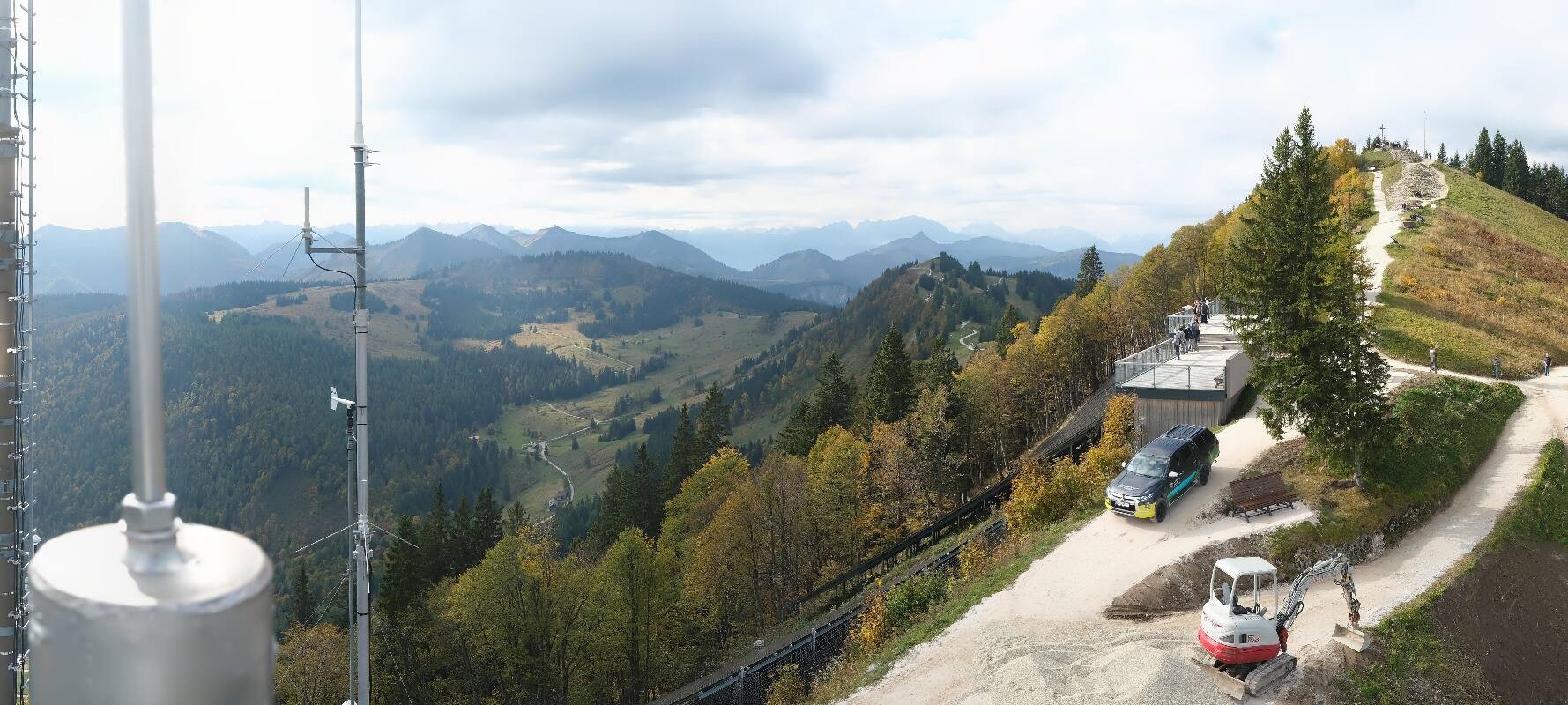 Archiv Foto Webcam Zwölferhorn im Salzkammergut