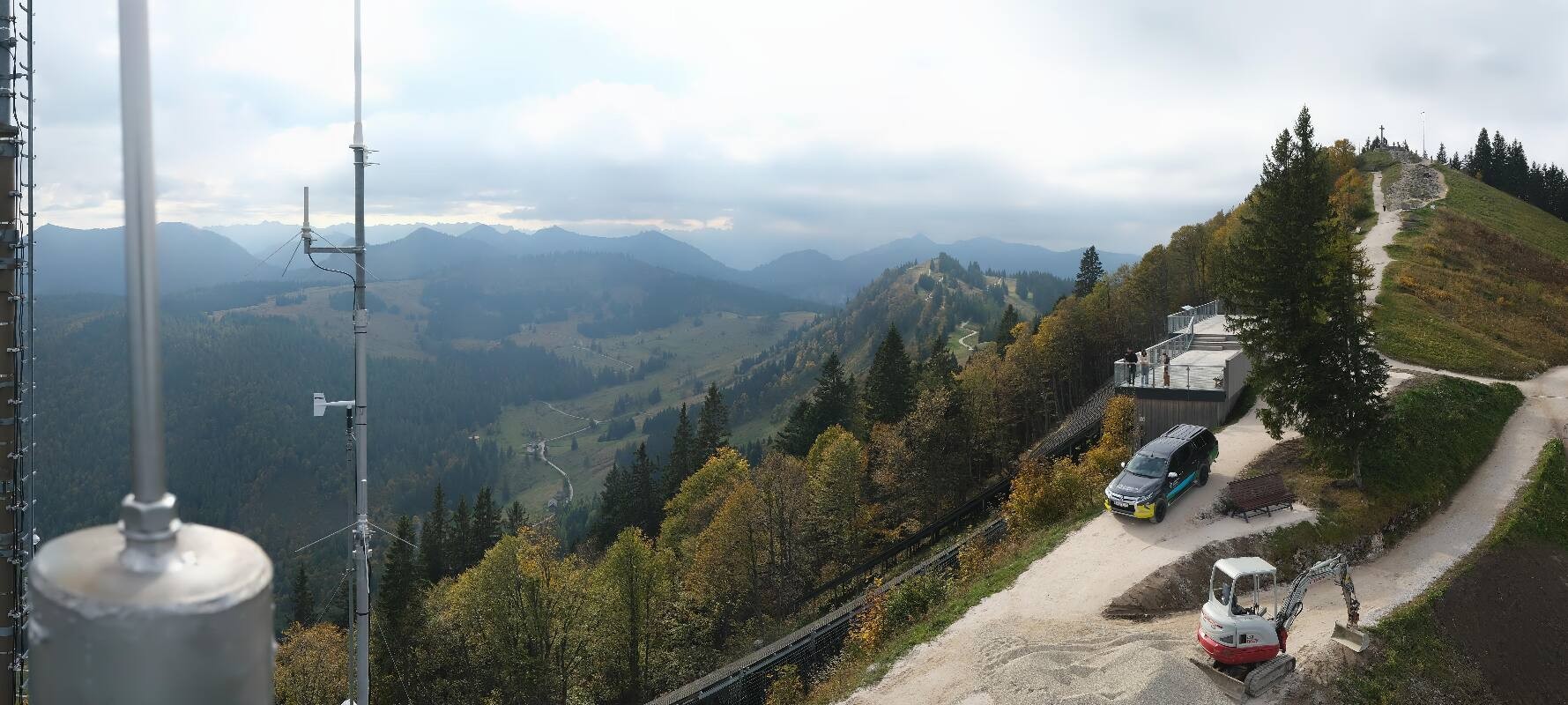 Archiv Foto Webcam Zwölferhorn im Salzkammergut