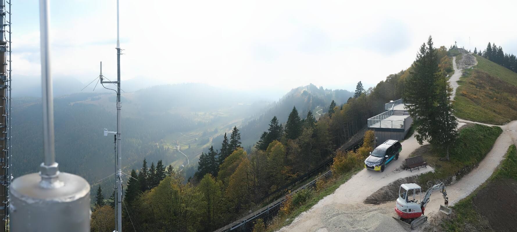 Archiv Foto Webcam Zwölferhorn im Salzkammergut