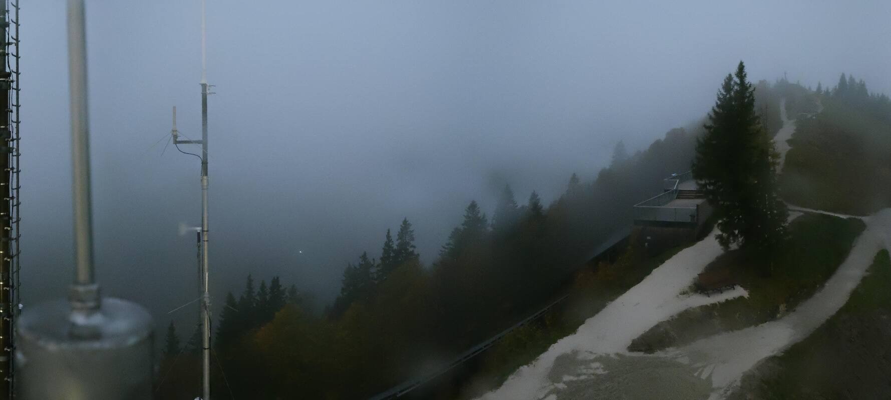 Archiv Foto Webcam Zwölferhorn im Salzkammergut