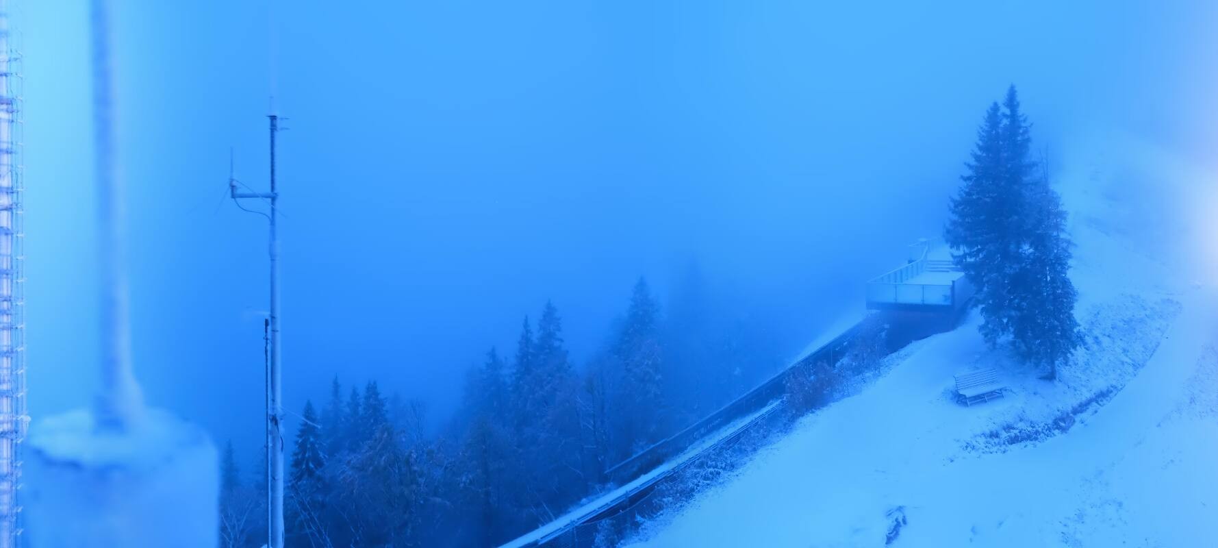 Archiv Foto Webcam Zwölferhorn im Salzkammergut