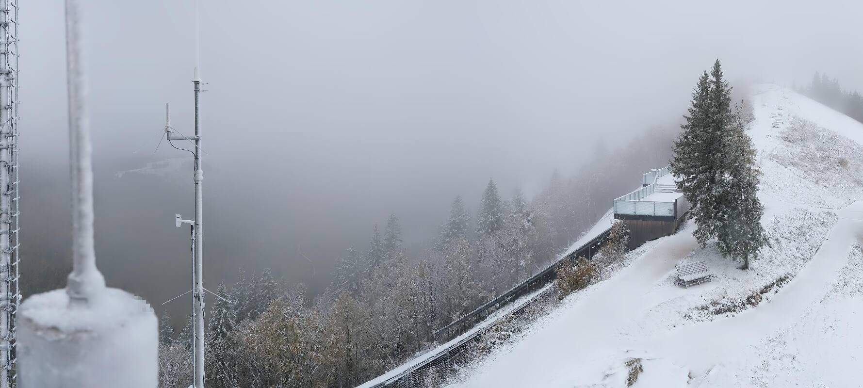 Archiv Foto Webcam Zwölferhorn im Salzkammergut