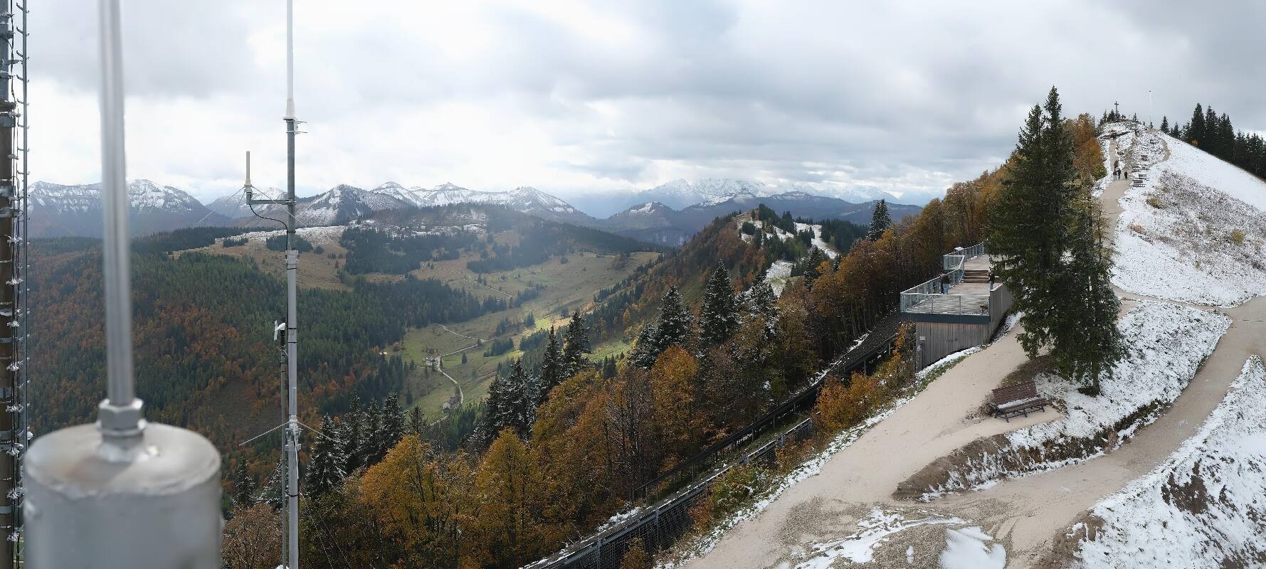Archiv Foto Webcam Zwölferhorn im Salzkammergut