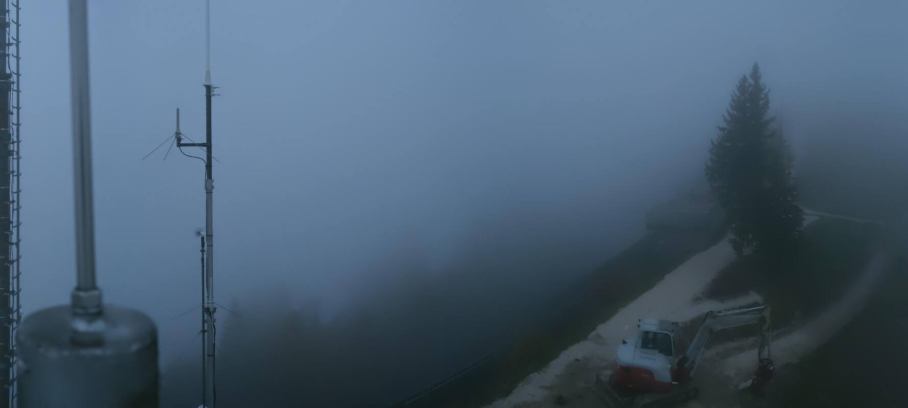 Archiv Foto Webcam Zwölferhorn im Salzkammergut