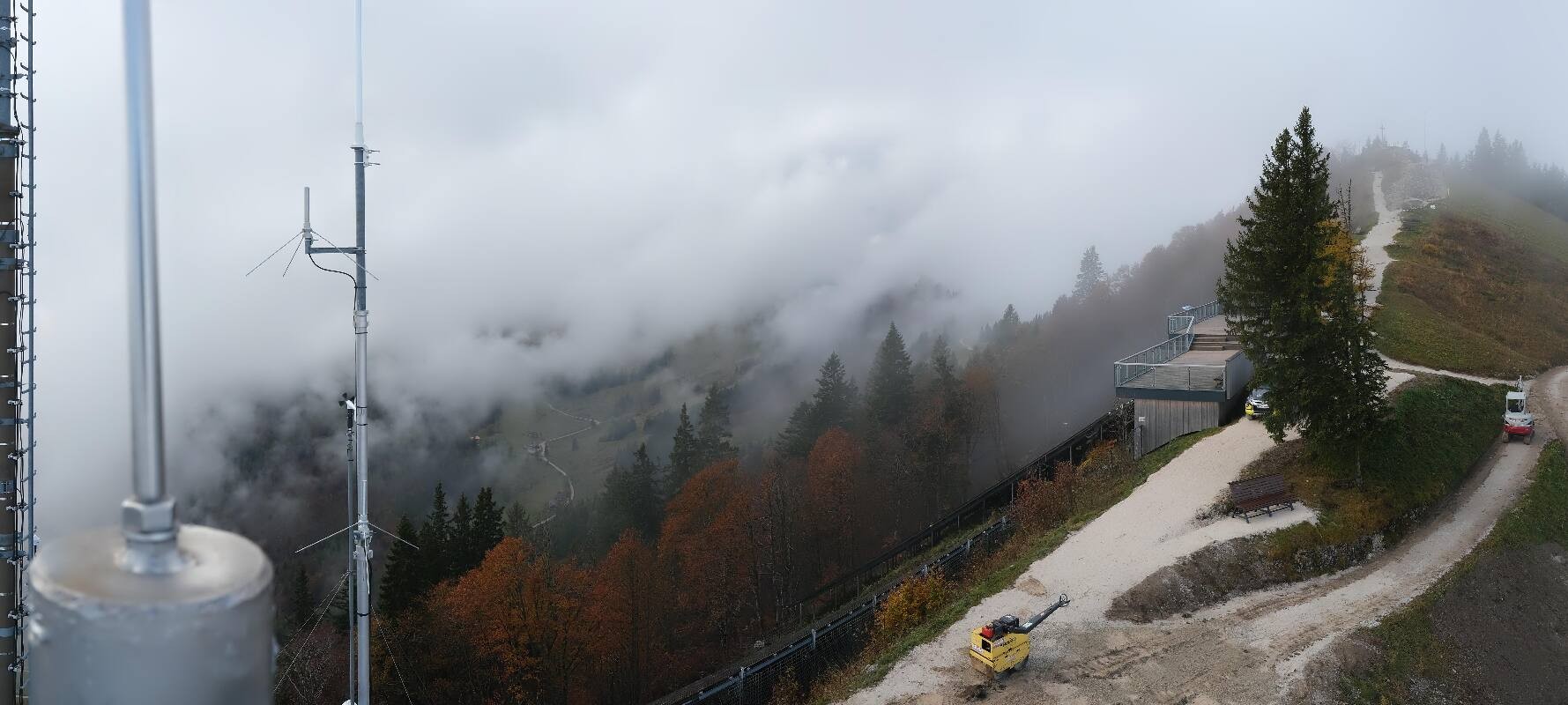 Archiv Foto Webcam Zwölferhorn im Salzkammergut